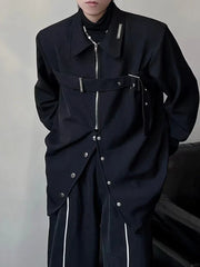Techwear Gothic Zipper Jacket