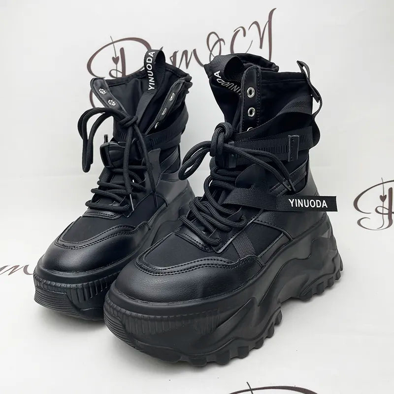 Chunky Platform Aesthetic Sneakers