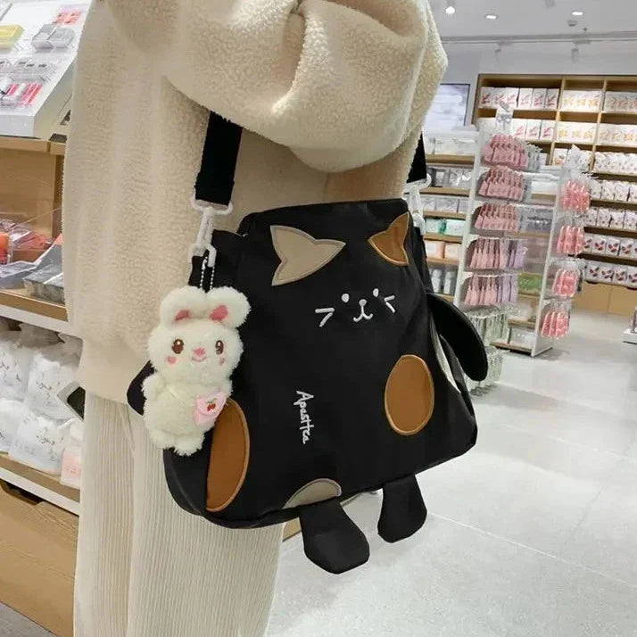Cute Cartoon Cat Shoulder Bag
