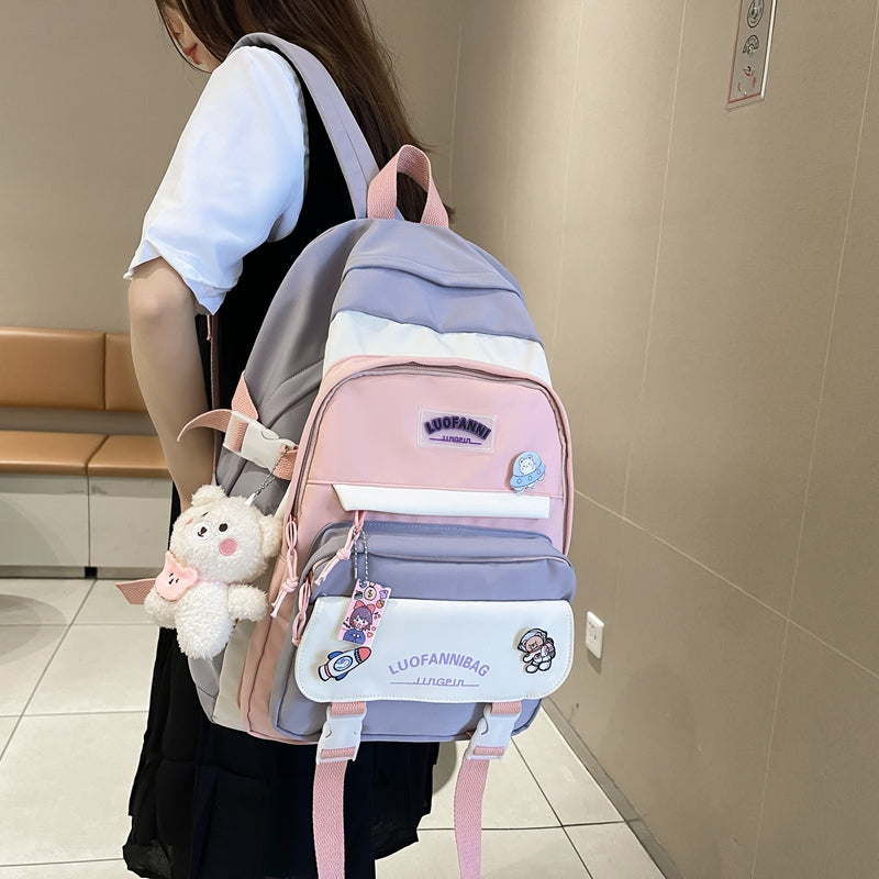 Japanese School Aesthetic Backpack & Bag Set