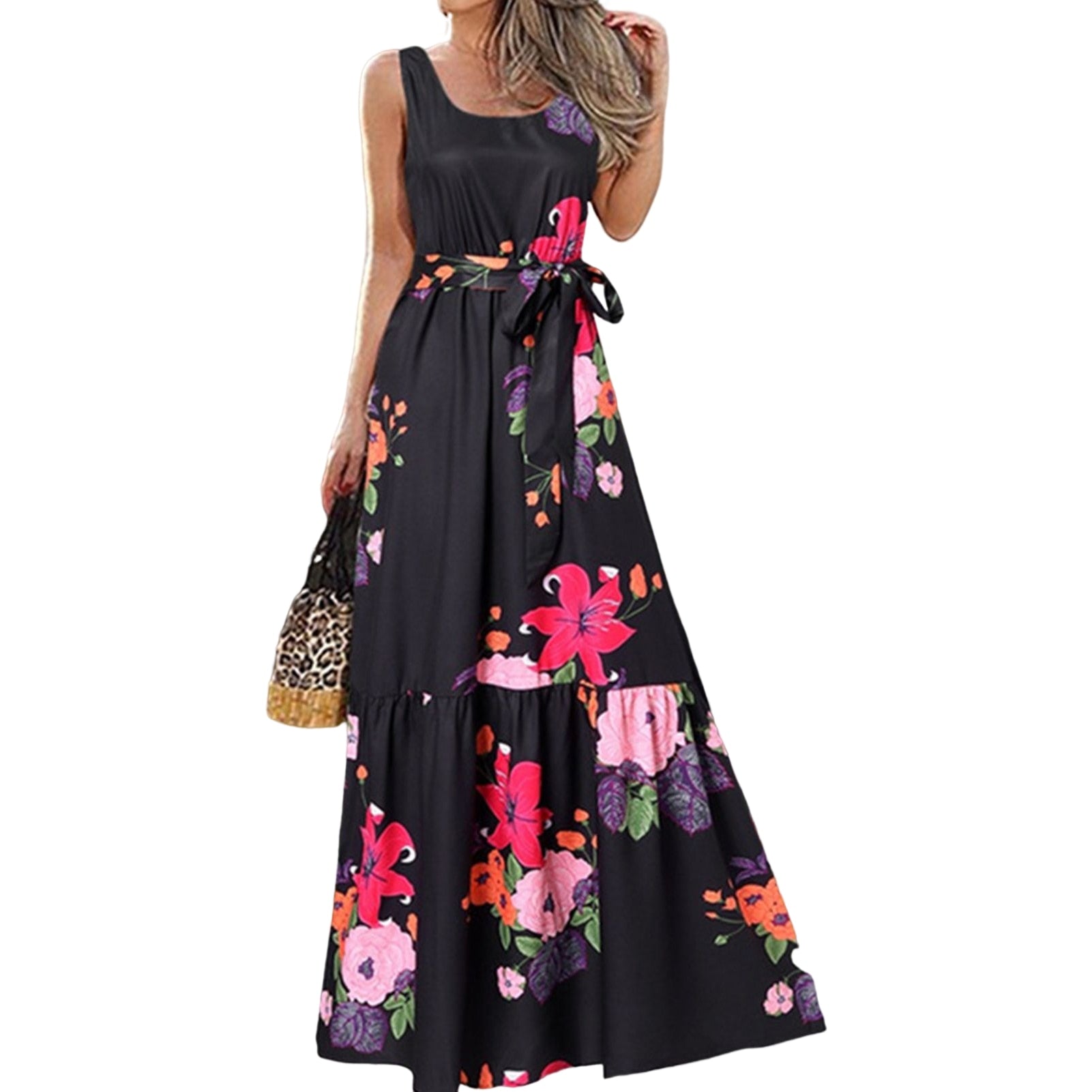 Elegant Party Sleeveless Maxi Dress