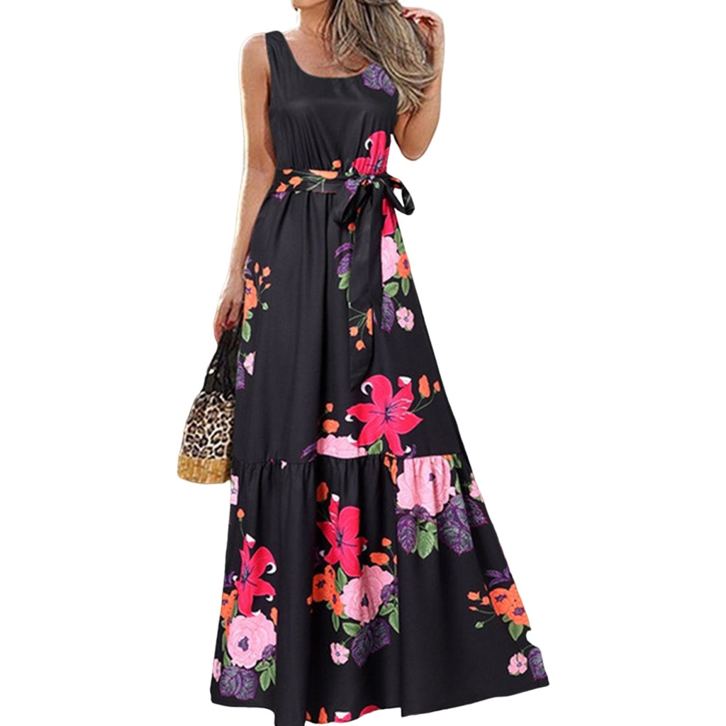 Elegant Party Sleeveless Maxi Dress