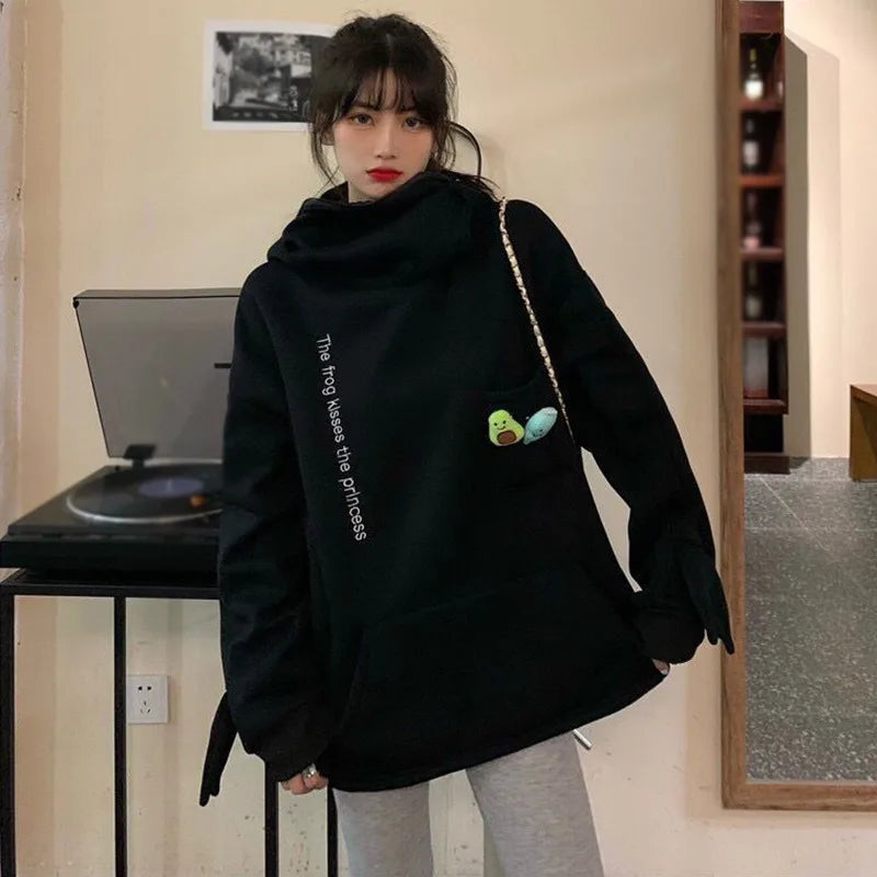Kawaii Frog Hoodie