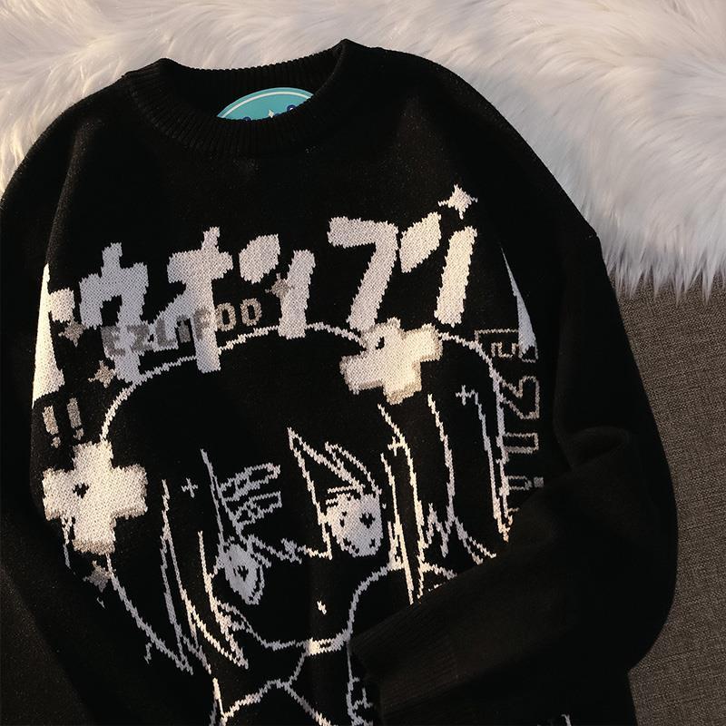 Japanese Harajuku Anime Sweater