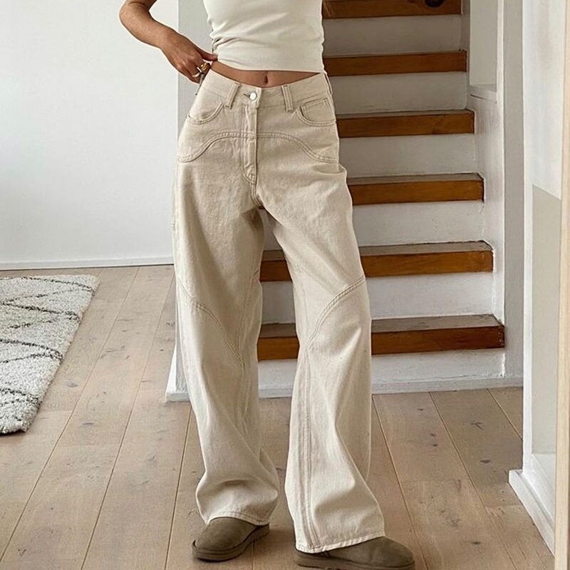 Korean High Waist Jeans