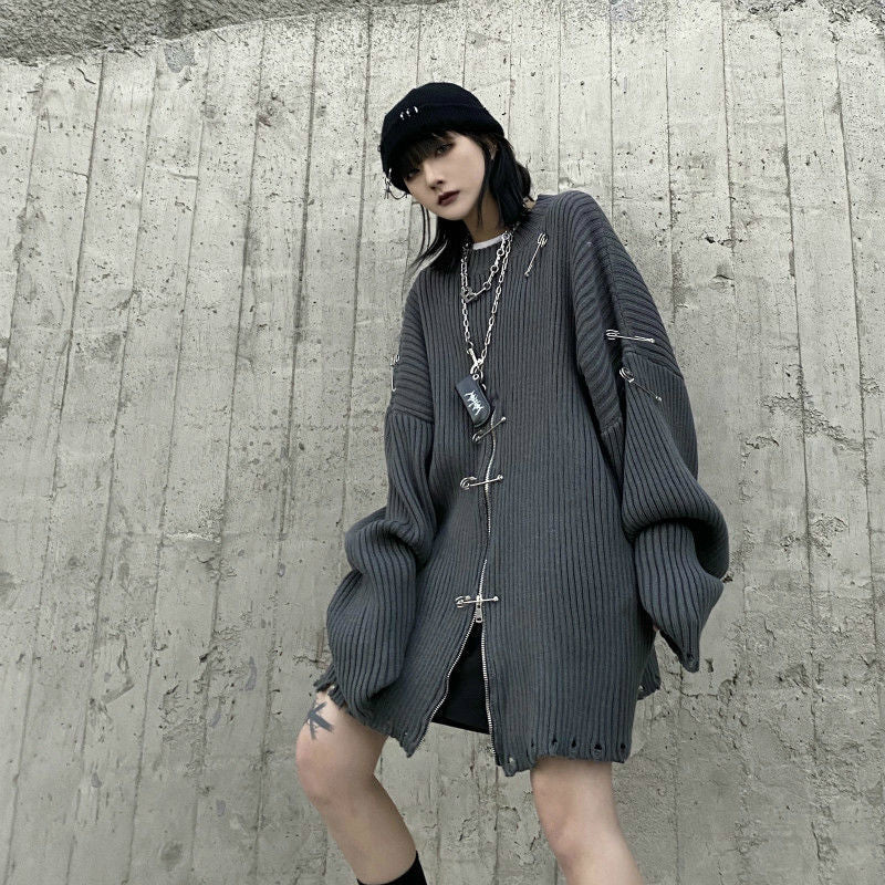 Gothic Punk Fashion Sweater