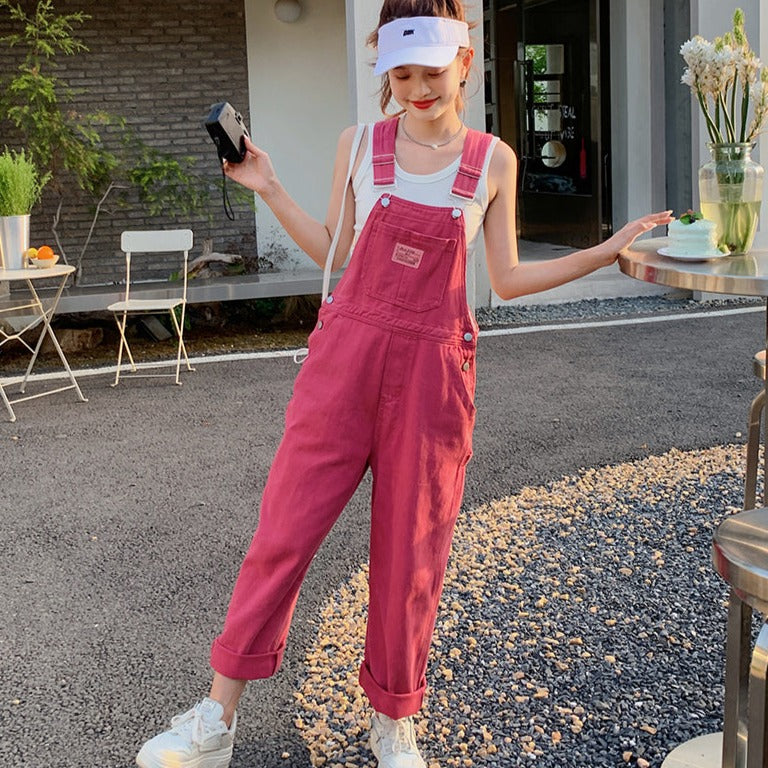 Japanese Summer Denim Overalls