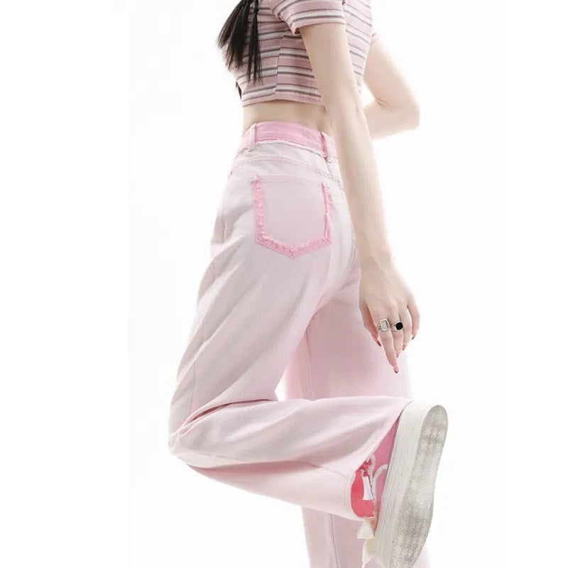 High Waist Korean Jeans