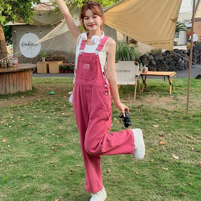 Japanese Summer Denim Overalls