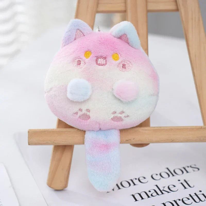 Kawaii Plush Cat Keyring Toy
