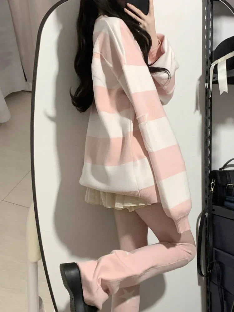 Y2K Japaneese Loose Sweater