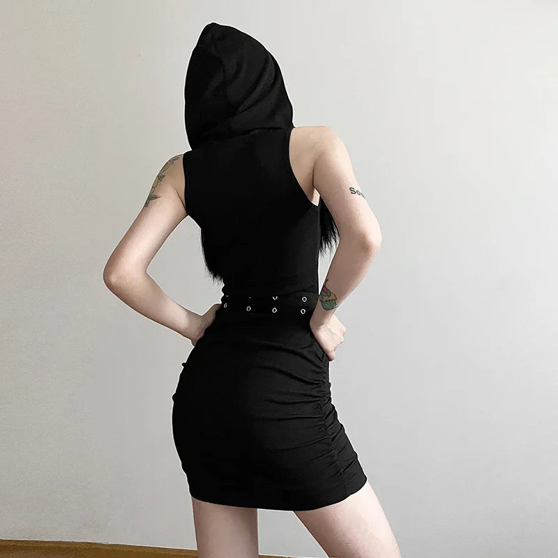 Techwear Cyber Gothic Dress
