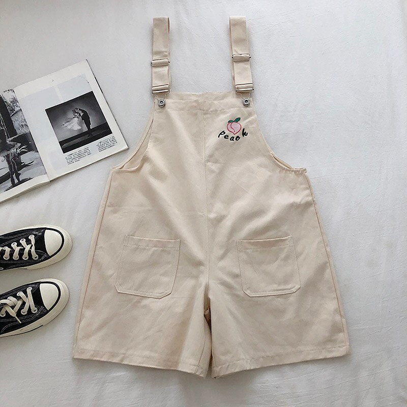 Summer Streetwear Overalls