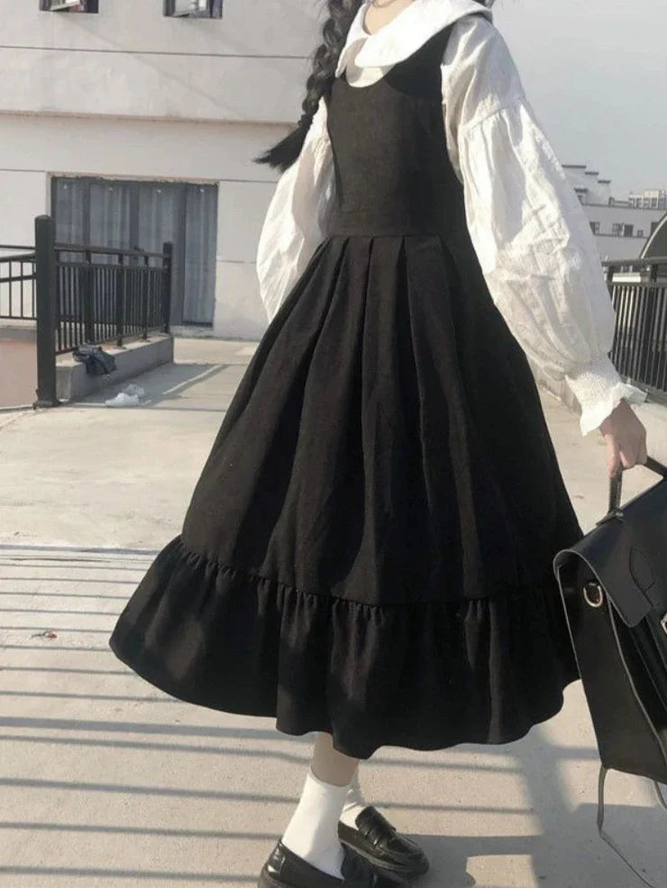 Harajuku Gothic 2-Piece Dress