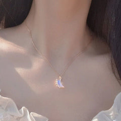 Mystic Moon Pendant Necklace