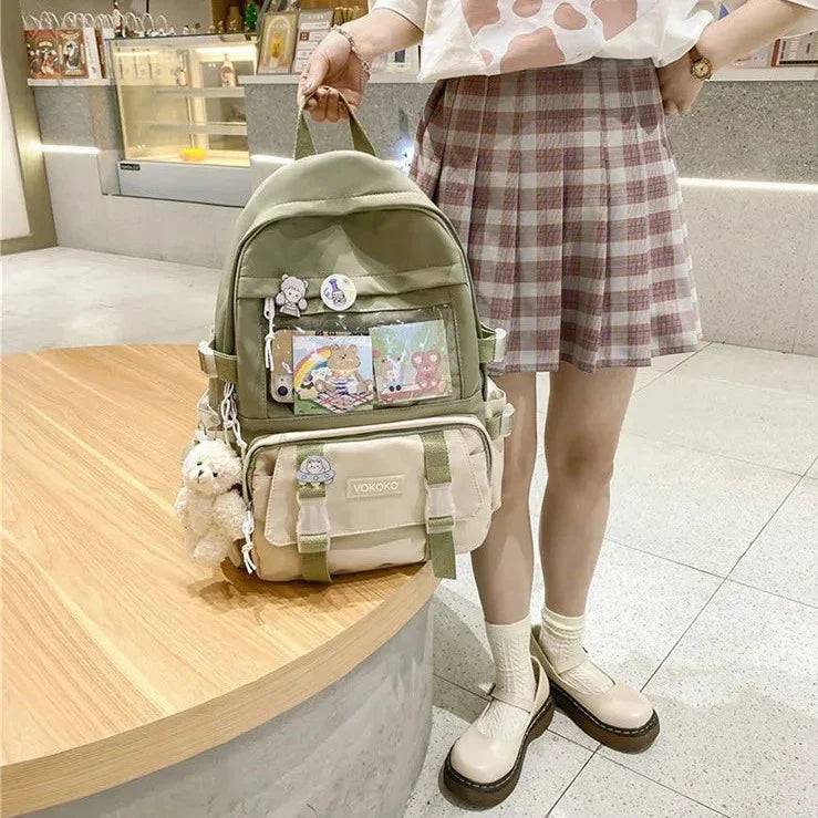 Kawaii Waterproof Laptop Backpack
