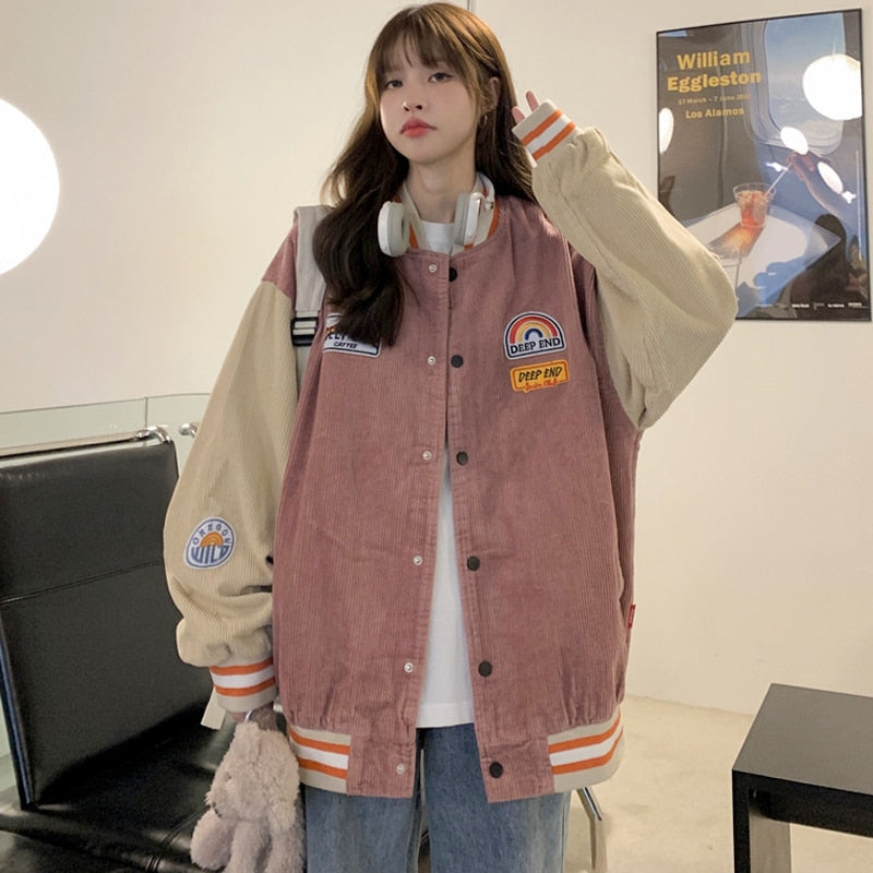 Japanese Fashion Baseball Jacket