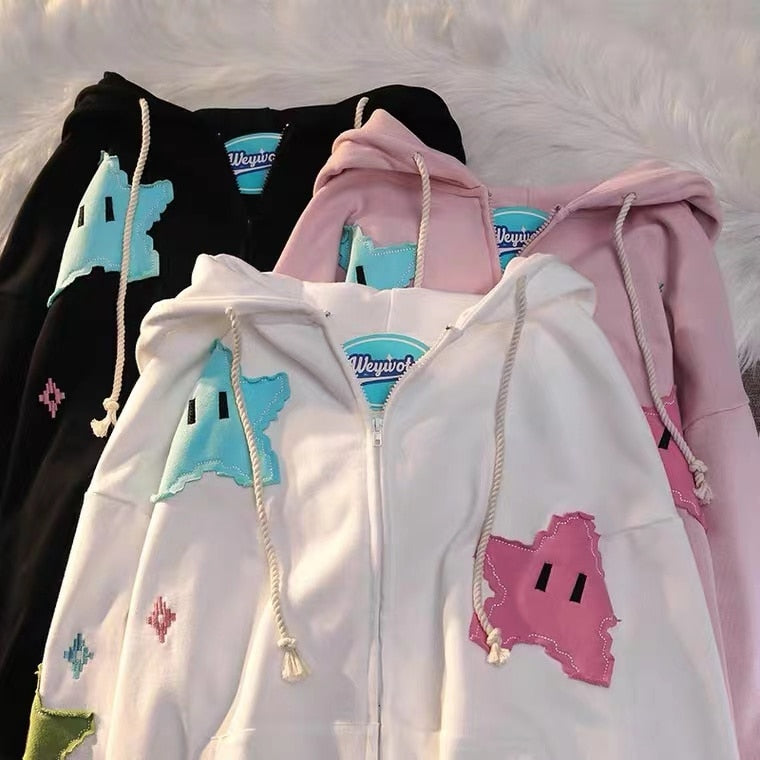 Kawaii Stars Hoodie