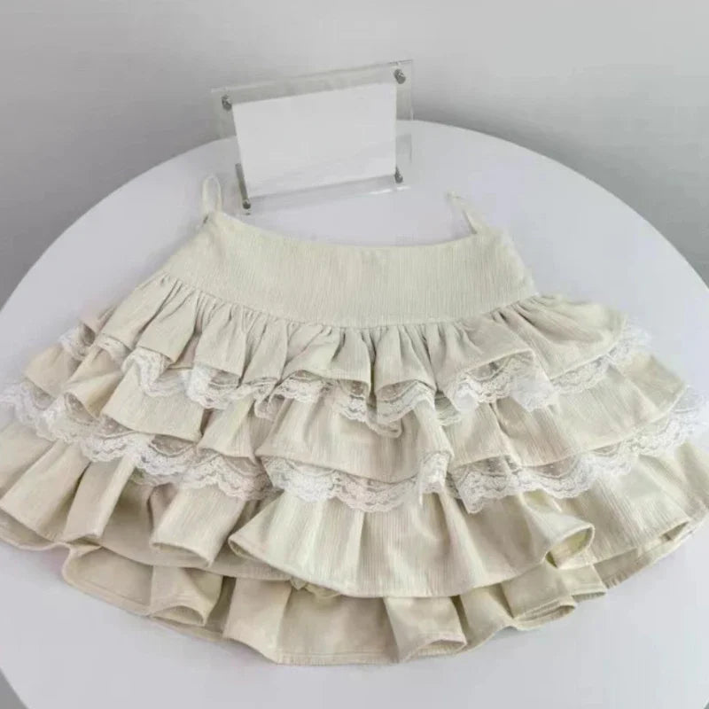 Kawaii Warm Outfit Set - Sweater & Mini Skirt