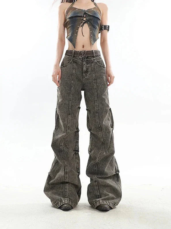 Y2K Harajuku Wide Jeans