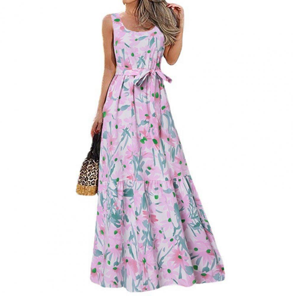 Elegant Party Sleeveless Maxi Dress
