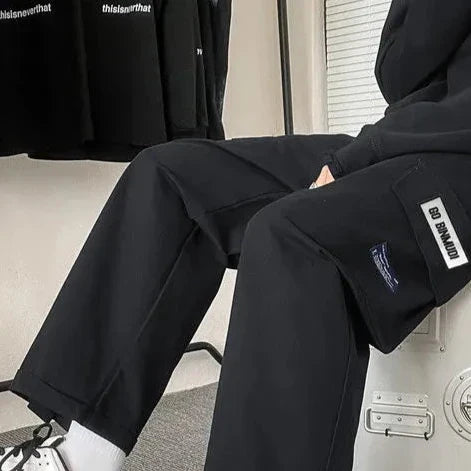Korean Casual Cargo Pants