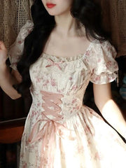 Cute Floral Fairy Dress