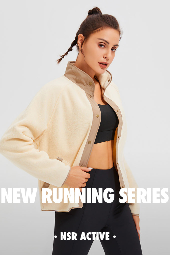 Women Winter Fleece Warm Sports Jacket