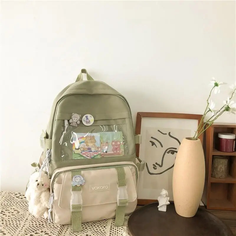 Kawaii Waterproof Laptop Backpack