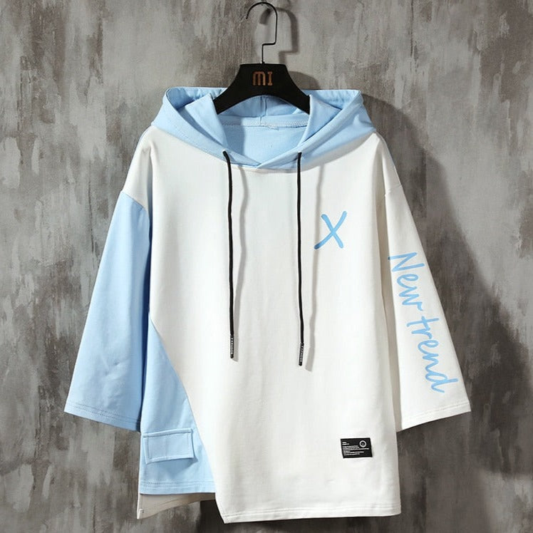 Hip Hop Lace-up Hoodies
