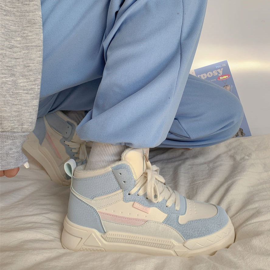 Macaron Color Warm Shoes