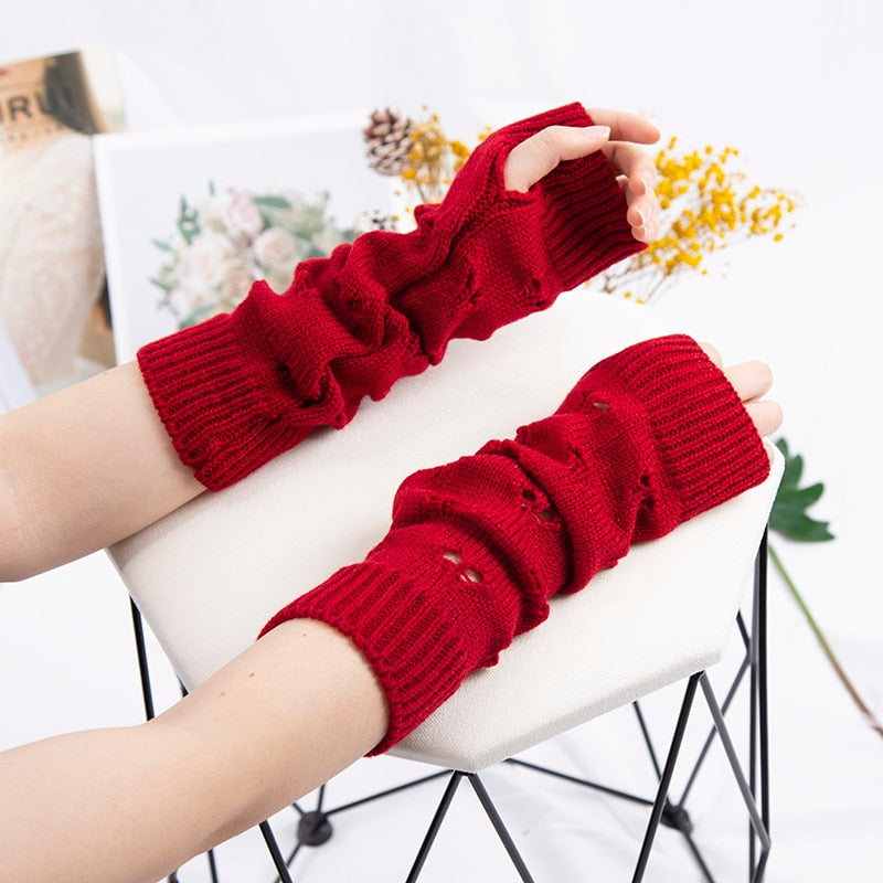 Soft Girl Style Arm Warmers