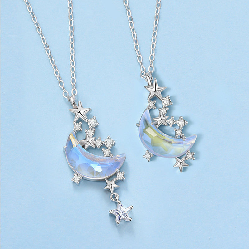 Mystic Moon Pendant Necklace