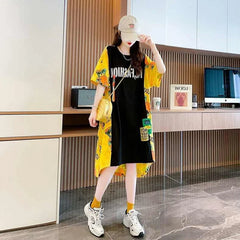 Korean Casual T-Shirt Dress