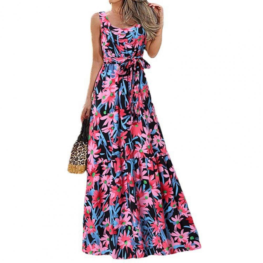 Elegant Party Sleeveless Maxi Dress