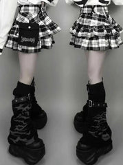 Harajuku Anime School Girl Plaid Mini Skirt
