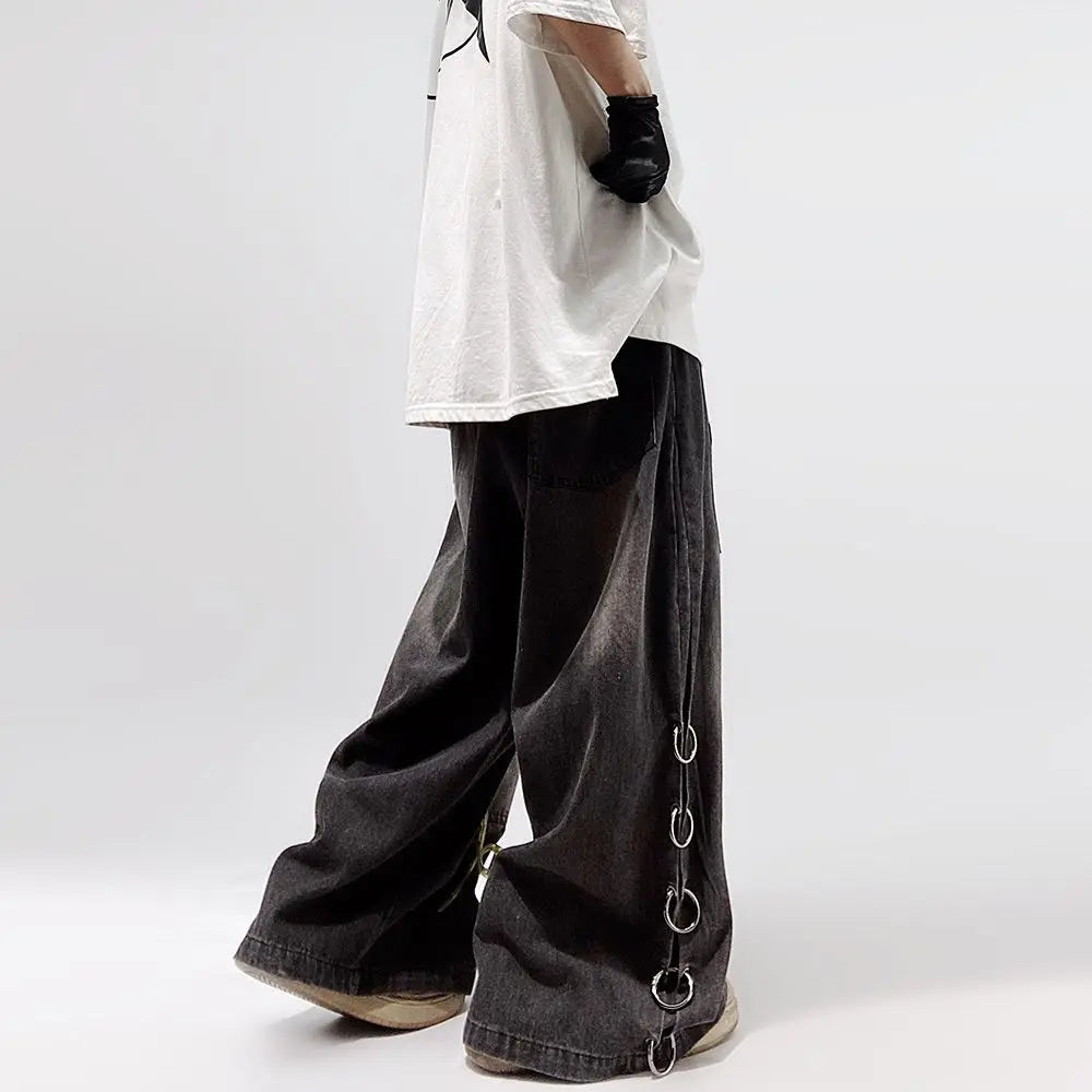 Y2K Oversized Hip Hop Jeans