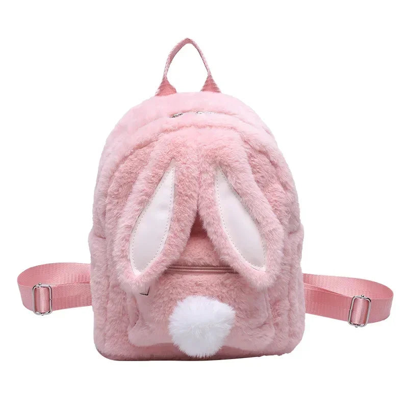 Cute Plush Bunny Backpack