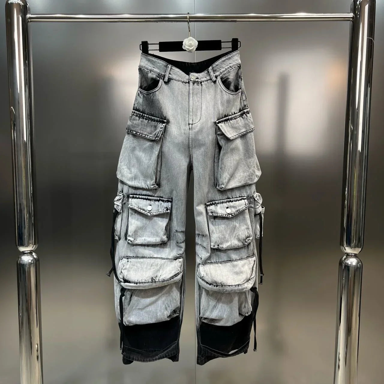 Gradient High Waist Jeans