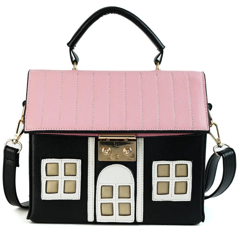 Cute House Shaped Handbag