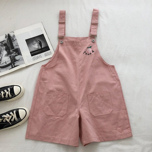 Summer Streetwear Overalls