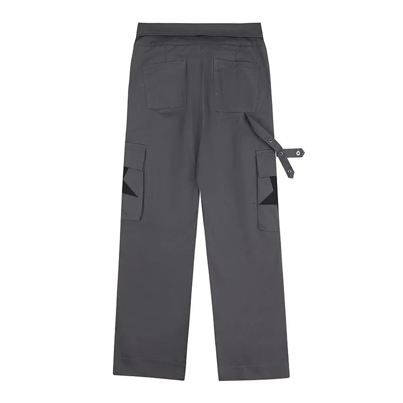 Y2K Parachute Cargo Pants