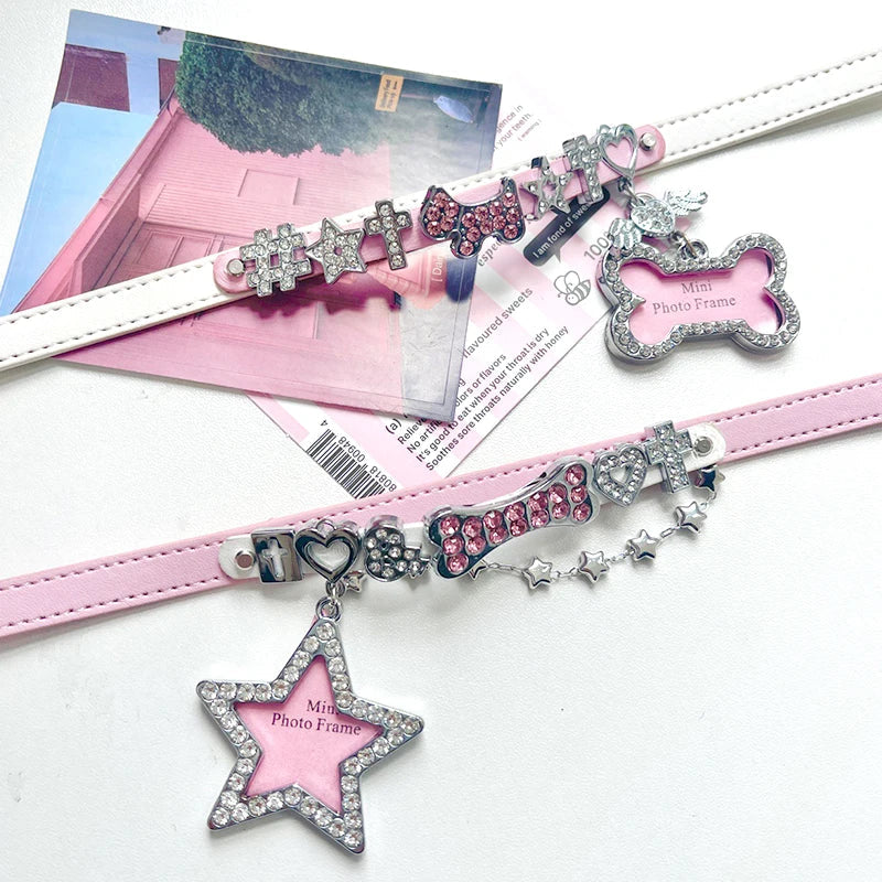 Y2K Cute Shiny Choker
