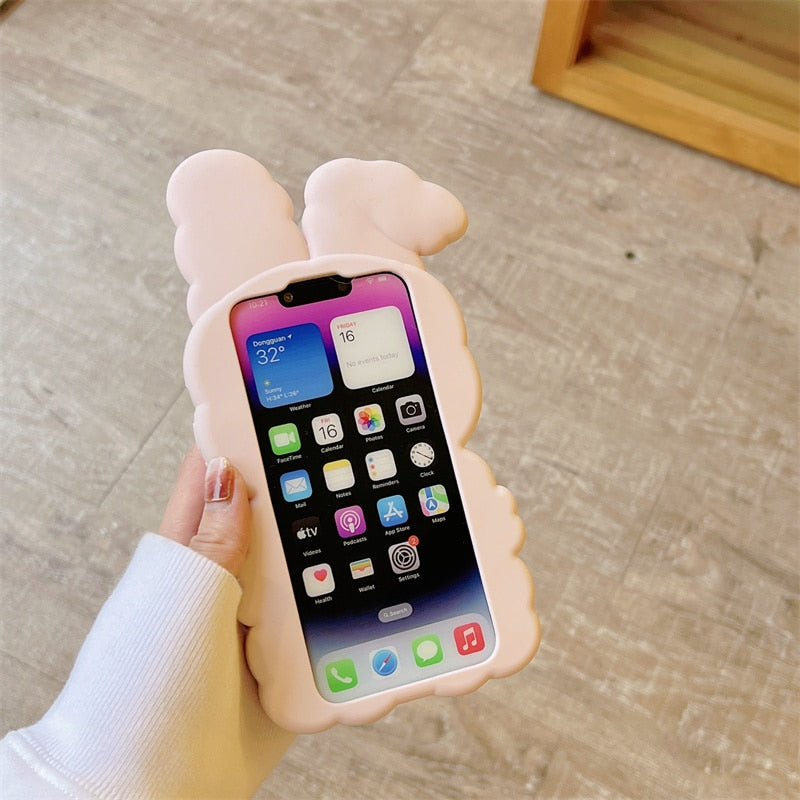 Cartoon Rabbit iPhone Case