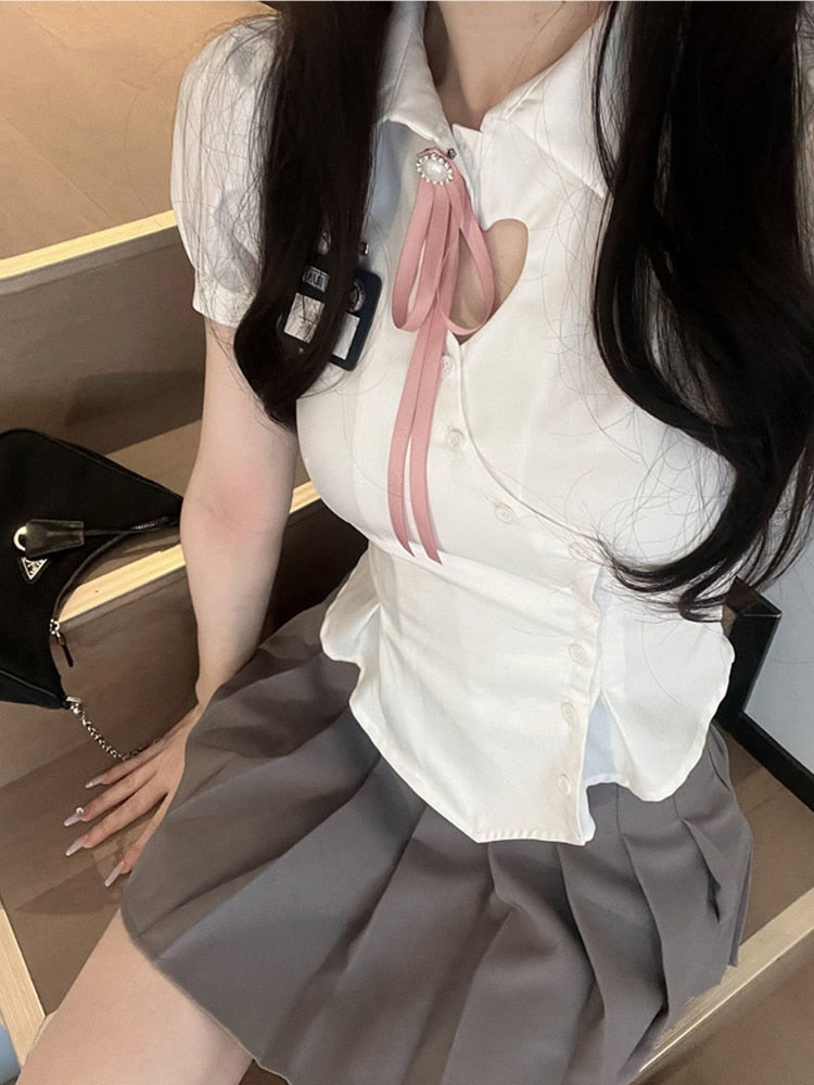Korean Ulzzang Girl Blouse