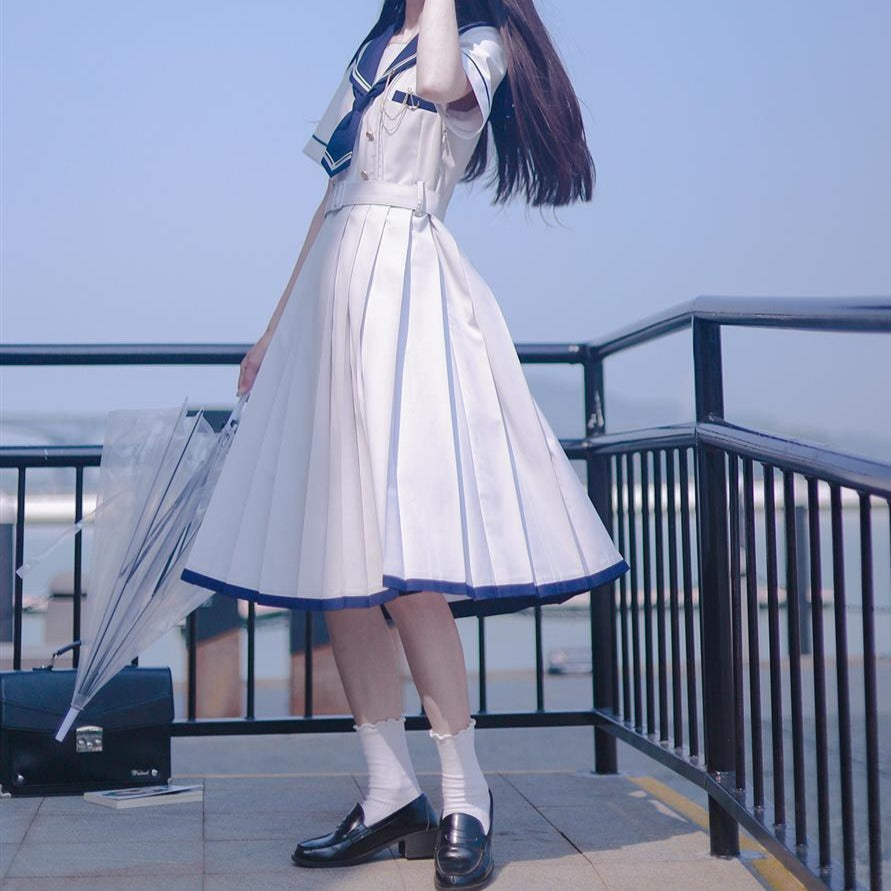 Japanese Sailor Collar Dress