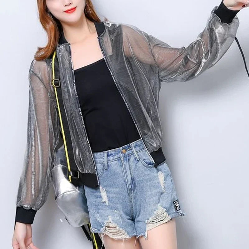 Transparent Harajuku Jacket