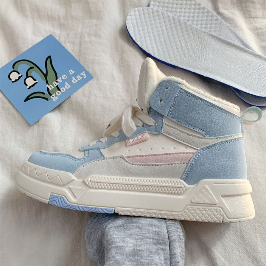 Macaron Color Warm Shoes