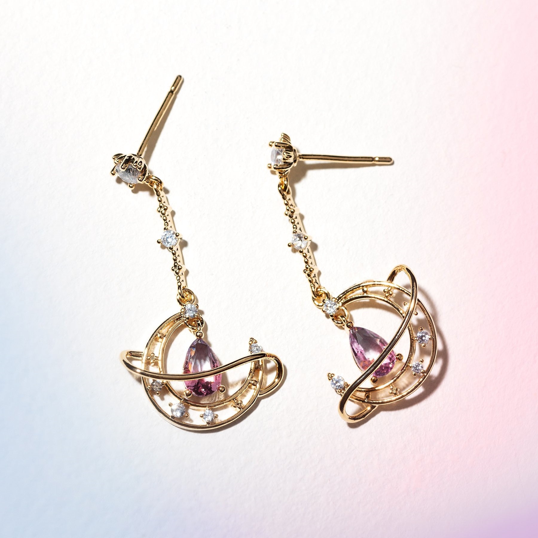 Cute Moon Stars Earrings