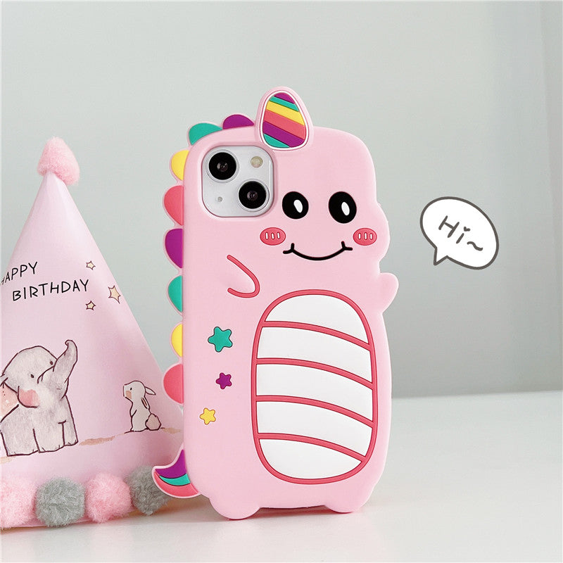 Cartoon Unicorn 3D iPhone Case